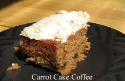 carrot cake flavored coffee