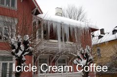 icicle cream coffee