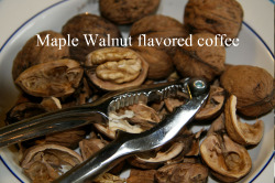 maple walnut flavored coffee
